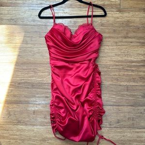 Oh Polly cute red dress